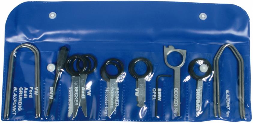 Set d'outils pour le démontage d'autoradio
